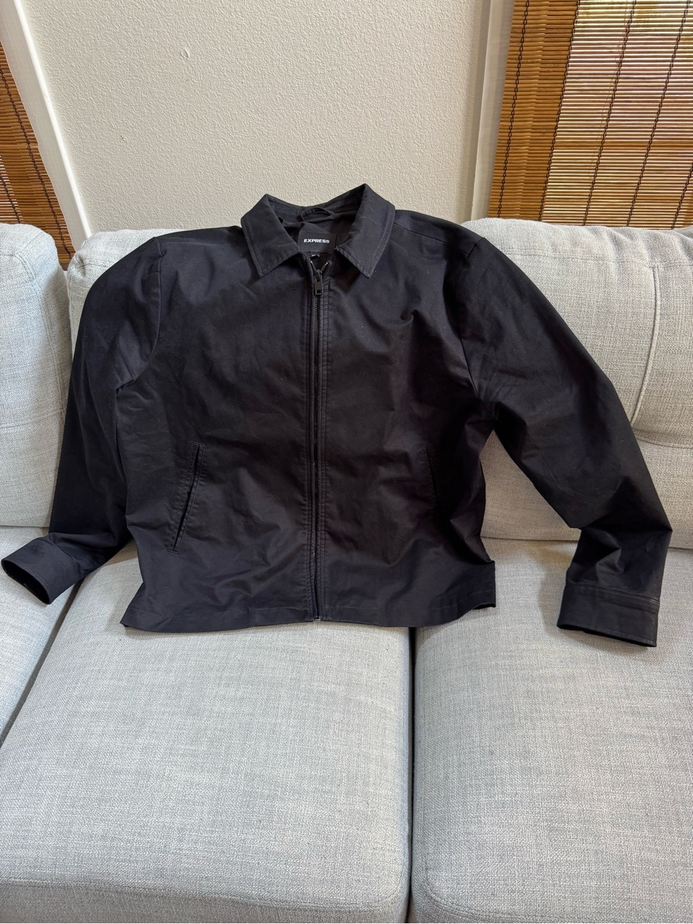 Express Black Mens Jacket